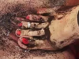 Teen bruna con grandi tette Stephani Moretti succhia ultimi film porno italiani un cazzo